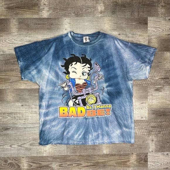 Vtg 2002 Betty Boop As Bad As I Wanna Be Shirt By Free Tee Shirt Sz XL - Picture 1 of 9